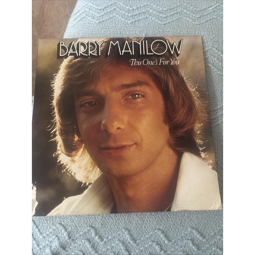 Vintage 1976 LP Record Album Barry Manilow "This One's For You" Artista Records
